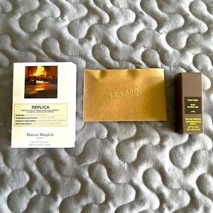 Set of 3 Samples New Tom Ford • Maison Margiela • Le Labo
